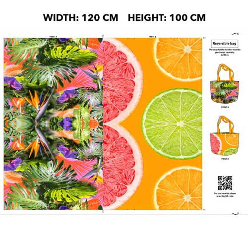 K69009-330 - Tropical Summer Bag